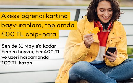 Öğrenci kartına başvuranlara 400 TL’ye varan chip-para kampanyası